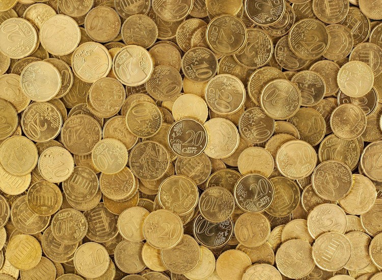 En masse mønter